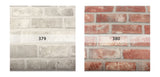 ROSEROSA Peel and Stick PVC Brick Self-Adhesive Wallpaper Covering Counter Top LW379
