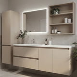 ROSEROSA Peel and Stick Matt Solid Self-Adhesive Wallpaper Door Wrap Counter Top Border Mirror Molding Trim DS108