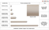ROSEROSA Peel and Stick Matt Solid Contact Paper Self-Adhesive Wallpaper Door Wrap Countertop Moulding Trim DS108