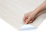 ROSEROSA Peel and Stick Faux Wood Contact Paper Self-Adhesive Wallpaper Door Wrap Countertop Moulding Trim DW101