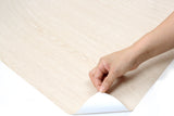 ROSEROSA Peel and Stick Faux Wood Contact Paper Self-Adhesive Wallpaper Door Wrap Countertop Moulding Trim DW102