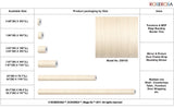 ROSEROSA Peel and Stick Faux Wood Contact Paper Self-Adhesive Wallpaper Door Wrap Countertop Moulding Trim DW105