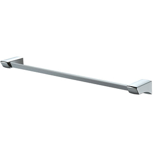 ECKOREA® 20-Inch Polished Chrome Towel Bar ECK-180S, Durable SUS304 Stainless Steel & Zinc Alloy, Wall-Mounted, Screw-in