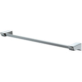 ECKOREA® 20-Inch Polished Chrome Towel Bar ECK-180S, Durable SUS304 Stainless Steel & Zinc Alloy, Wall-Mounted, Screw-in