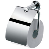 ECKOREA® Polished Chrome Toilet Paper Holder ECK-205H, Durable Stainless Steel & Zinc Alloy, Wall-Mounted, Screw-in