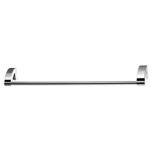 ECKOREA® 22-Inch Polished Chrome Towel Bar ECK-260S, Durable Stainless Steel & Zinc Alloy, Wall-Mounted, Screw-in