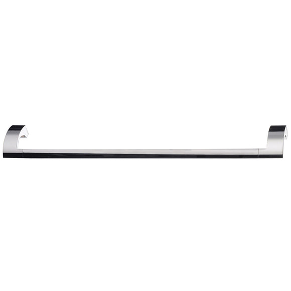ECKOREA® 23-Inch Polished Chrome Towel Bar ECK-270S, Durable Stainless Steel & Zinc Alloy, Wall-Mounted, Screw-in