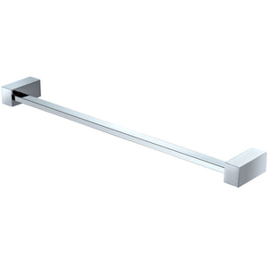 ECKOREA® 21-Inch Polished Chrome Towel Bar ECK-330S, Durable SUS304 Stainless Steel & Zinc Alloy, Wall-Mounted, Screw-in