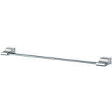 ECKOREA® 22-Inch Polished Chrome Towel Bar ECK-600S, Durable SUS304 Stainless Steel & Zinc Alloy, Wall-Mounted, Screw-in