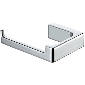 ECKOREA® Polished Chrome Toilet Paper Holder ECK-700H, Durable SUS304 Stainless Steel & Zinc Alloy, Wall-Mounted, Screw-in