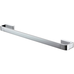 ECKOREA® 21-Inch Polished Chrome Towel Bar ECK-700S, Durable SUS304 Stainless Steel & Zinc Alloy, Wall-Mounted, Screw-in