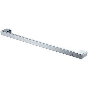 ECKOREA® 21-Inch Polished Chrome Towel Bar ECK-710S, Durable SUS304 Stainless Steel & Zinc Alloy, Wall-Mounted, Screw-in