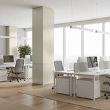 ROSEROSA Peel and Stick Brushed Faux Metal Architectural Film Self-Adhesive Vinyl Film Wallpaper Door Wrap Counter Top Border Mirror Molding Trim ED102