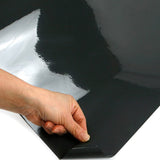 ROSEROSA Peel and Stick High Gloss Solid Architectural Film Self-Adhesive Vinyl Film Wallpaper Door Wrap Counter Top Border Mirror Molding Trim EG034