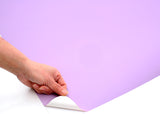 ROSEROSA Peel and Stick PVC Solid Self-Adhesive Wallpaper Covering Counter Top Violet SL592