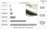 ROSEROSA Peel and Stick Faux Stainless Steel Contact Paper Self-Adhesive Wallpaper Door Wrap Countertop Moulding Trim HL235