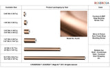 ROSEROSA Peel and Stick Faux Stainless Steel Contact Paper Self-Adhesive Wallpaper Door Wrap Countertop Moulding Trim HL243