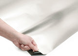 ROSEROSA Peel and Stick Faux Stainless Steel Contact Paper Self-Adhesive Wallpaper Door Wrap Countertop Moulding Trim HL245