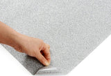 ROSEROSA Peel and Stick Glitter Solid Contact Paper Sparkly Self-Adhesive Wallpaper Door Wrap Countertop Mirror Moulding Trim K010