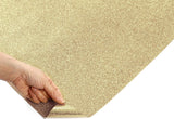 ROSEROSA Peel and Stick Glitter Solid Contact Paper Sparkly Self-Adhesive Wallpaper Door Wrap Countertop Mirror Moulding Trim K014