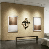 ROSEROSA Peel and Stick Glitter Sand Textured Architectural Film Self-Adhesive Vinyl Wrap Interior Decoration Furniture Refurbishment Wall Covering Border Molding Trim K014