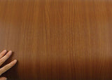 ROSEROSA Peel and Stick Premium Faux Wood Contact Paper Self-Adhesive Wallpaper Door Wrap Countertop Moulding Trim KW027