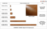 ROSEROSA Peel and Stick Premium Faux Wood Contact Paper Self-Adhesive Wallpaper Door Wrap Countertop Moulding Trim KW027