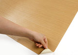 ROSEROSA Peel and Stick Premium Faux Wood Contact Paper Self-Adhesive Wallpaper Door Wrap Countertop Moulding Trim KW051