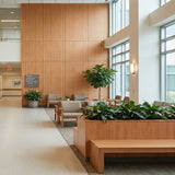 ROSEROSA Peel and Stick Premium Faux Wood Architectural Film Self-adhesive Wallpaper Door Wrap Counter Top Border Mirror Molding Trim KW101