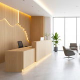 ROSEROSA Peel and Stick Faux Teak Wood Architectural Film Self-Adhesive Vinyl Film Wallpaper Door Wrap Counter Top Border Mirror Molding Trim KW242