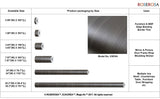 ROSEROSA Peel and Stick Premium Faux Wood Contactpaper Self-Adhesive Wallpaper Door Wrap Countertop Moulding Trim KW304