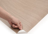 ROSEROSA Peel and Stick Premium Faux Wood Contact Paper Self-Adhesive Wallpaper Door Wrap Countertop Moulding Trim KW315
