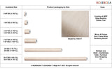 ROSEROSA Peel and Stick Premium Faux Wood Contactpaper Self-Adhesive Wallpaper Door Wrap Countertop Moulding Trim KW317
