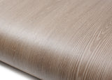 ROSEROSA Peel and Stick Premium Faux Wood Self-Adhesive Wallpaper Door Wrap Countertop Moulding Trim KW331