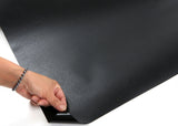 ROSEROSA Peel and Stick Faux Leather Contact Paper Self-Adhesive Wallpaper Door Wrap Countertop Moulding Trim LW414