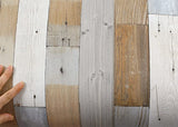 ROSEROSA Peel and Stick PVC Faux Wood Self-adhesive Wallpaper Covering Counter Top LW451