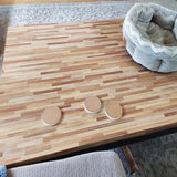 ROSEROSA Peel and Stick Premium Faux Wood Contact Paper Self-Adhesive Wallpaper Door Wrap Counter Top Mirror Moulding Trim LW497