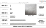 ROSEROSA Peel and Stick Faux Concrete Contact Paper Self-Adhesive Wallpaper Door Wrap Countertop Moulding Trim LW821