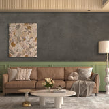 ROSEROSA Peel and Stick Faux Concrete Contact Paper Self-Adhesive Wallpaper Door Wrap Countertop Moulding Trim LW822
