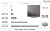 ROSEROSA Peel and Stick Faux Concrete Contact Paper Self-Adhesive Wallpaper Door Wrap Countertop Moulding Trim LW822