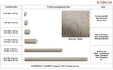 ROSEROSA Peel and Stick Premium Faux Fabric Contact Paper Self-Adhesive Wallpaper Door Wrap Countertop Moulding Trim LW862