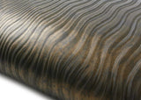 ROSEROSA Peel and Stick Flame retardation PVC Wave Pattern Self-Adhesive Wallpaper Covering MF008-1