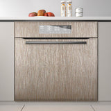 ROSEROSA Peel and Stick Special Faux Wood Contactpaper Self-Adhesive Wallpaper Door Wrap Countertop Moulding Trim MG242