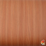 ROSEROSA Peel and Stick Flame retardation PVC Cherry Wood Self-Adhesive Wallpaper Covering PF4005-2
