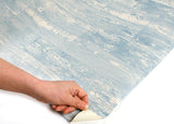 ROSEROSA Peel and Stick Flame retardation PVC Reclaimed Wood Self-Adhesive Wallpaper Covering PF692