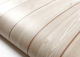 ROSEROSA Peel and Stick PVC Wood Self-Adhesive Wallpaper Covering Counter Top Panel Wood PG4098-7