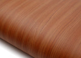 ROSEROSA Peel and Stick PVC Self-Adhesive Wallpaper Covering Counter Top Cherry Wood PG565