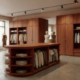 ROSEROSA Peel and Stick Natural Faux Wood Architectural Film Self-adhesive Wallpaper Door Wrap Counter Top Border Mirror Molding Trim PG565