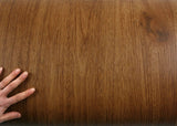 ROSEROSA Peel and Stick Natural Faux Wood Contactpaper Self-Adhesive Wallpaper Door Wrap Countertop Moulding Trim PG606