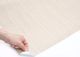 ROSEROSA Peel and Stick Natural Faux Wood Contactpaper Self-Adhesive Wallpaper Door Wrap Countertop Moulding Trim PG648